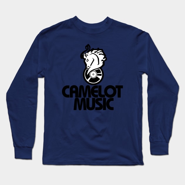 Camelot Music Store Long Sleeve T-Shirt by carcinojen